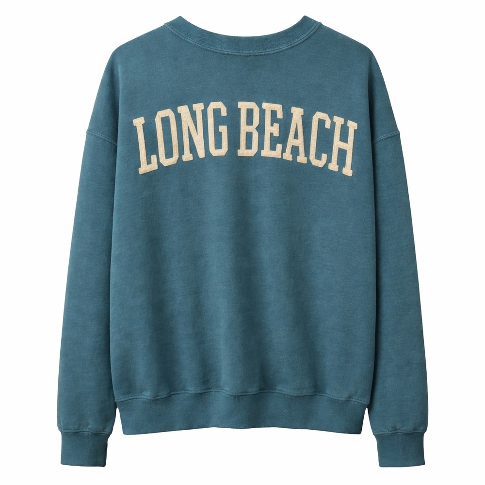 Gildan Men's Teal Crewneck Sweater
